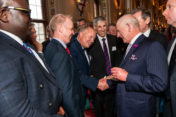 Warwickshire fleet management CEO welcomed by King Charles III at Windsor Castle reception