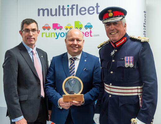 King’s messenger commends runyourfleet for commitment to innovation